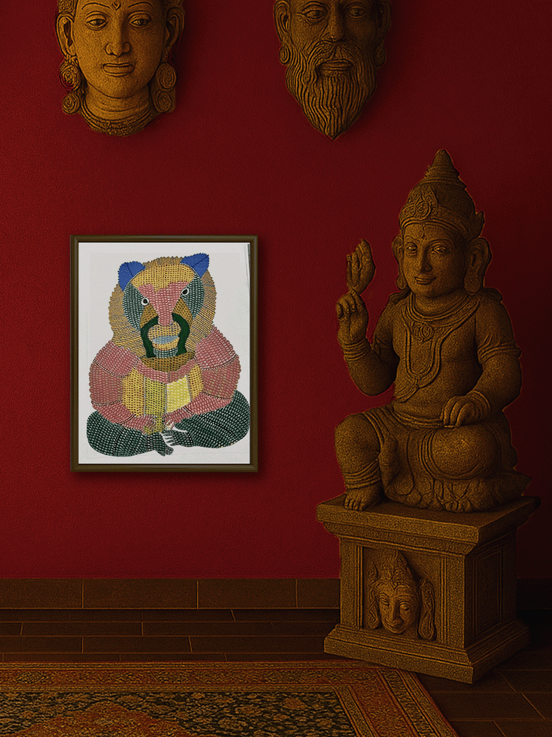 Shop The Wild Bear in Gond by Gareeba Singh Tekam
