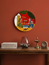 Shop The Women and the Stone Mill in Cheriyal Scroll Wall Plate by Dhanalakota Rakesh