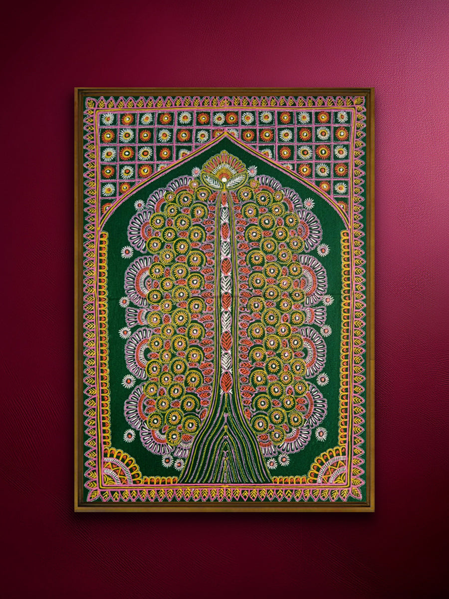 Artist Hanis Rogan Traditional Rogan Art- Online For Sale