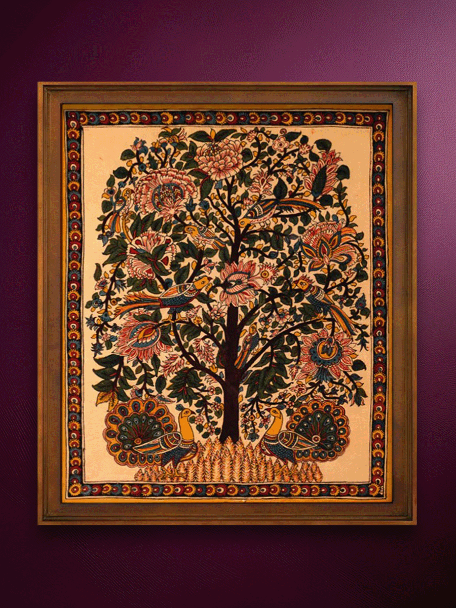 Buy Tree of Life Kalamkari Painting by Siva Reddy