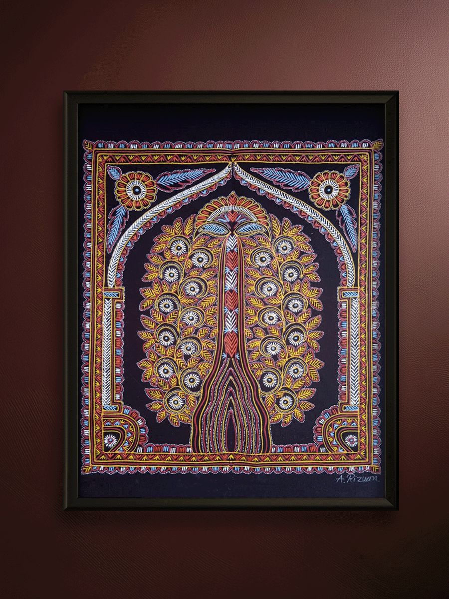 Artist Hanis Rogan Rogan Art | Authentic Handmade Paintings from Gujarat