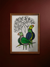 Shop Under the Canopy: Pair of Parrots in Gond Art by Choti Tekam