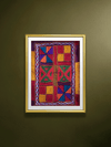 Shop Vibrant Geometry: Lines, Triangles, and Squares in Banjara Embroidery by Sapavat Siddu