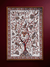 Shop Wonders of Nature: Tree of Life in Machlipatnam Kalamkari by Varun Kumar Pitchuka
