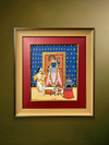 Shop Worshipping Shrinathji In Pichwai by Shehzaad Ali Sherani