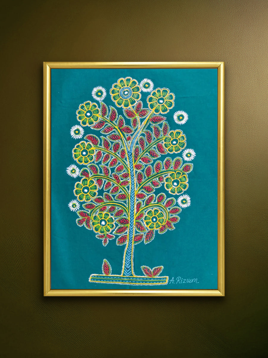 Artist Hanis Rogan Rogan Art | Authentic Handmade Paintings from Gujarat