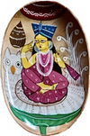 Buy Goddess Lakshmi Kalighat art Wall Plates