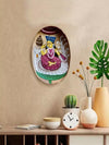Shop for Goddess Lakshmi Kalighat art Wall Plates