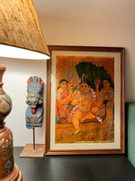 Bal Gopal / Laddu Gopal Oleograph by Raja Ravi Varma (Embellished)