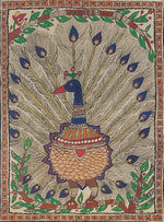 Buy Peacock  Madhubani Painting