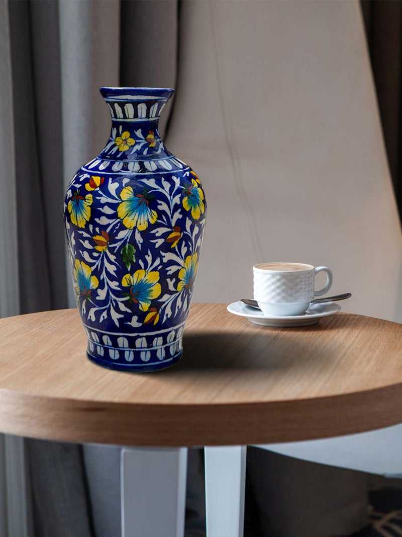 Shop A Whimsical Symphony: Unfolding the Timeless Elegance of Traditions, Blue Pottery 