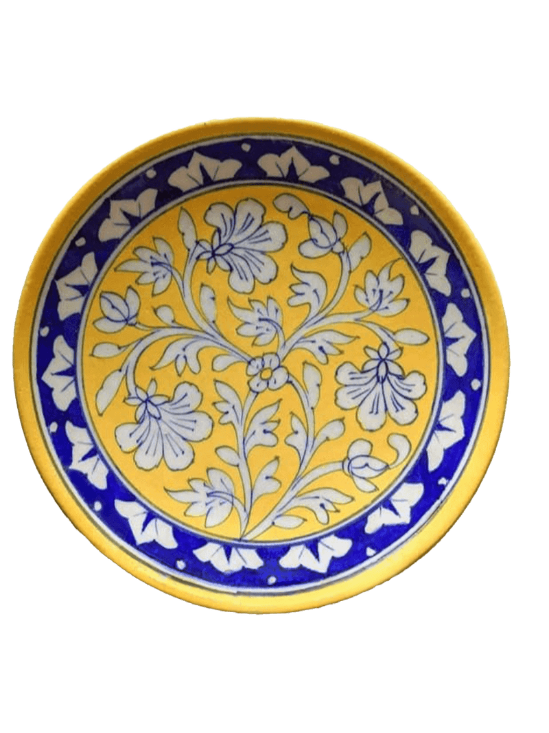 Order Online Jaipur Blue Pottery / Blue Pottery plate 