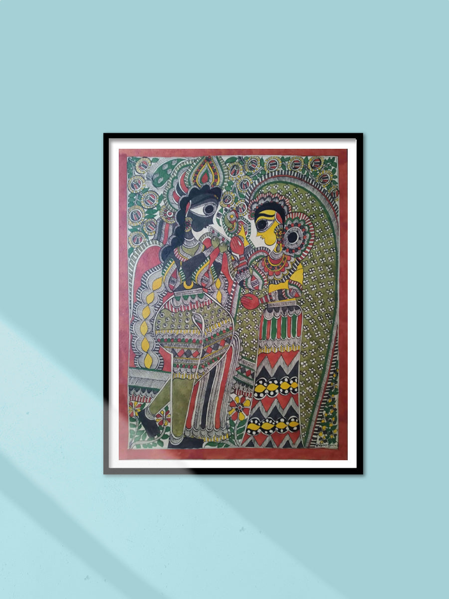 Shop Goddess Durga in Madhubani by Naina Creation