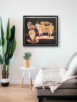 Buy Home decor Sankranthi Batik Painting 