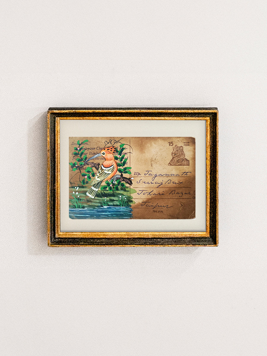 Buy A Woodpecker’s Oasis Miniature Painting by Mohan Prajapati