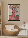Order Online Depiction of goddess Lakshmi: Madhubani by Vibhuti Nath