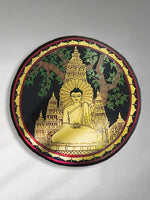 Lord Buddha Tikuli round Wall Plates for Sale