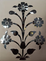 A Thikri Glasswork of Flower by Happy Kumawat