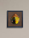 Buy Devotion-Infused Ecstasy: The Mystical Aura of Paper Mache Shiva's Face Paper Mache 
