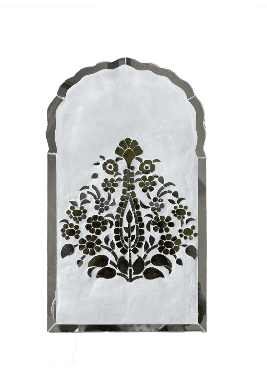 Blossoming Radiance: Reflections of Excellent Artistry by Vinayak Art Glass inlay Handicrafts Thumbnail
