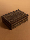 Buy Zalbachi Style Tarkashi on a rectangular box: Tarkashi art by Mohan Lal Sharma