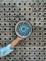 Wall Plate Blue Pottery for Sale