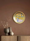 Order Online Blue Pottery Wall Plates/ Jaipur Folk art 