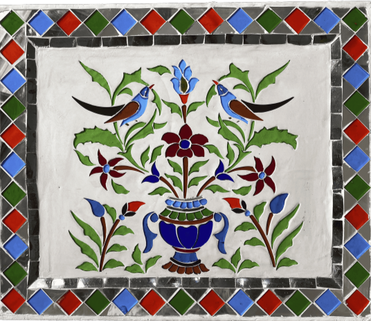 Symphony of Colours: Mastery of Thikri Glasswork by Vinayak Art Glass inlay Handicrafts Thumbnail