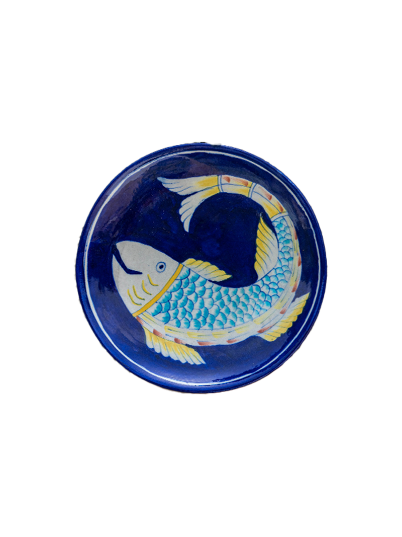 Fish Wall Plate Pottery for Sale