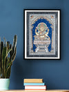 Purchase Luminous Abundance: Divine Tapestry Pattachitra Painting on a canvas by Apindra Swain