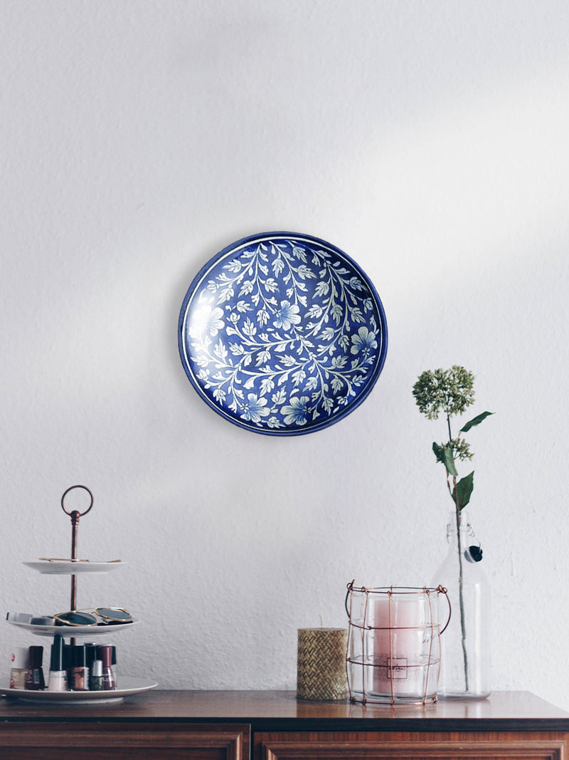 Order Online Blue Pottery Plates / artwork from jaipur,rajasthan