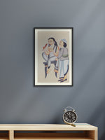 Indulge in the rich cultural heritage of Kalighat Patua paintings. Purchase now and elevate your art collection with their enduring allure!