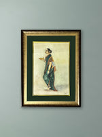 Shop A Women in Mysore painting by Hemalatha B 