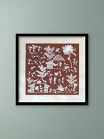 Shop Cultural Life of Warli Tribe, Warli Art by Dilip Bahotha