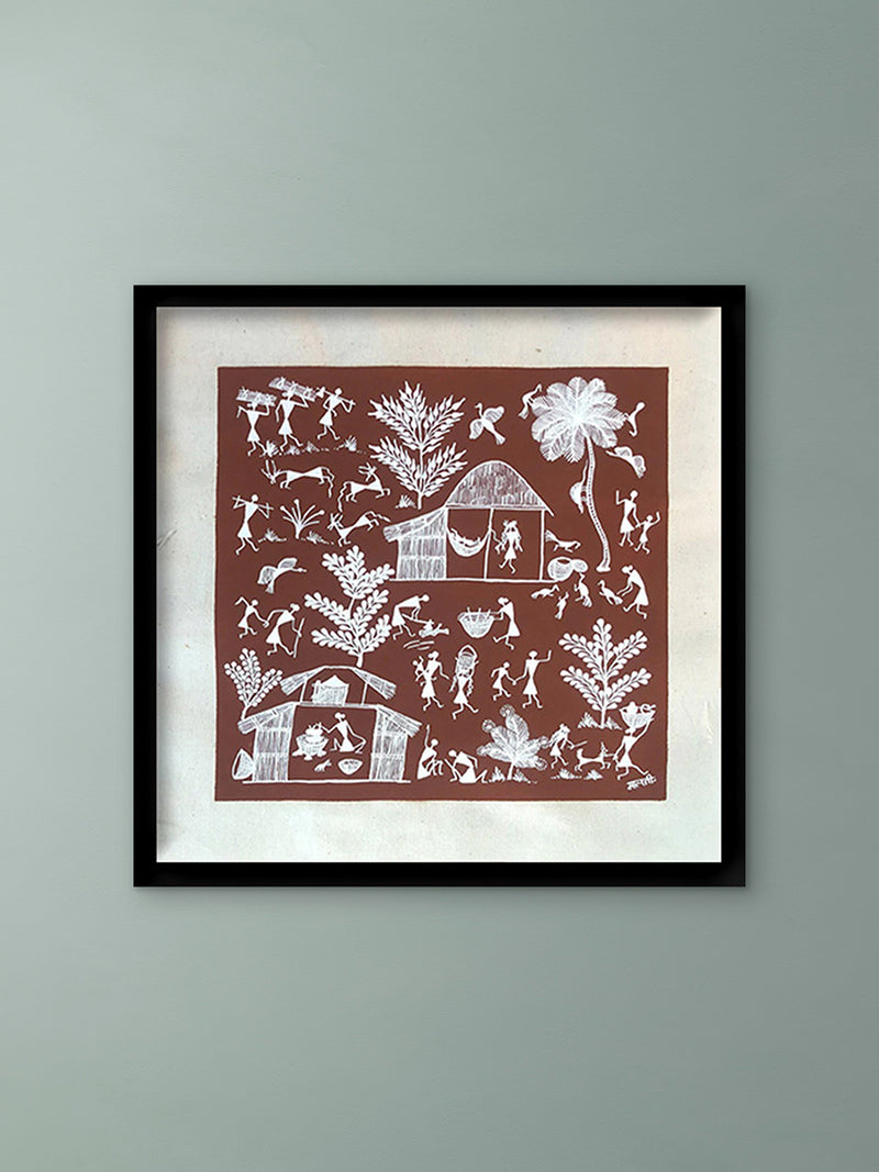 Shop Cultural Life of Warli Tribe, Warli Art by Dilip Bahotha