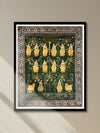 Shop Dancing Gopis in Basant Ritu (Spring Season) in Pichwai by Naveen Soni