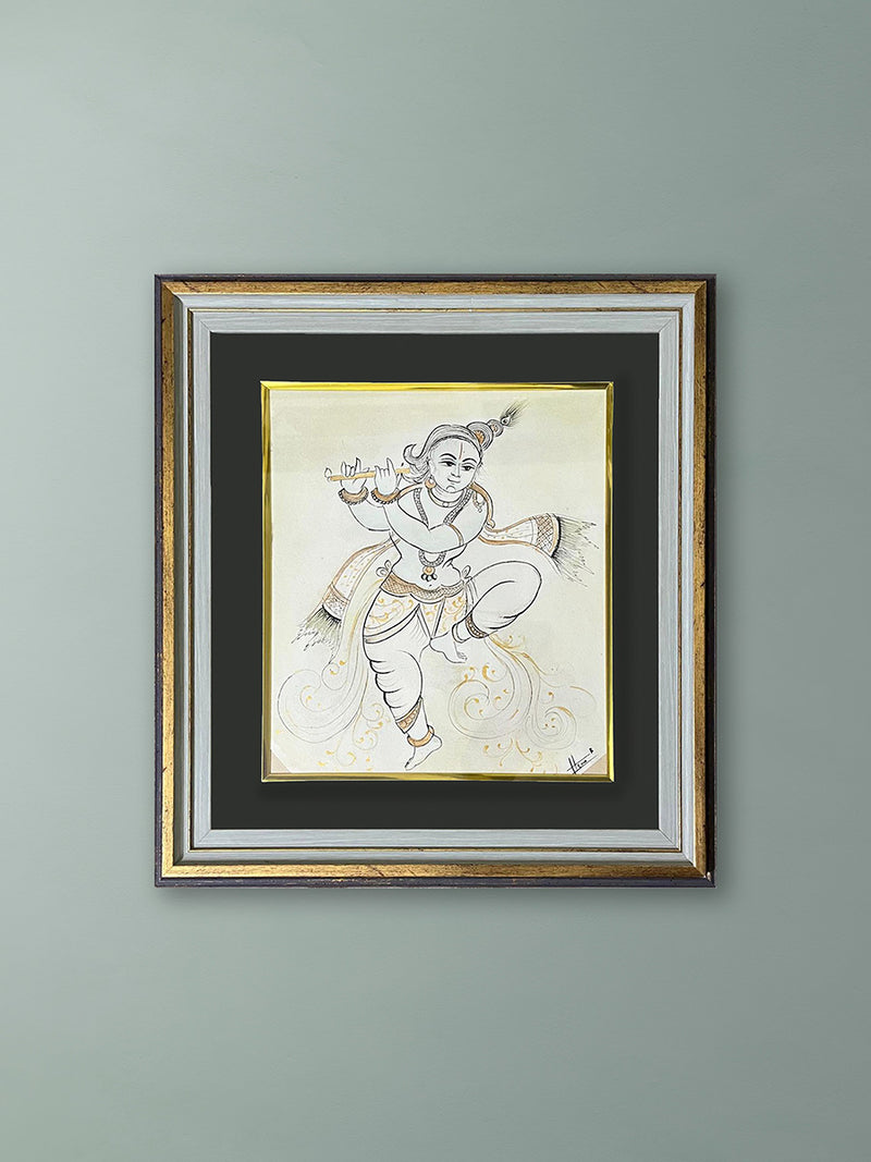 Shop Dancing Krishna in Mysore painting by Hemalatha B
