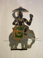 Malyamanam, Yudhajit, Devendra in Leather Puppetry by Rajeev Pulavar