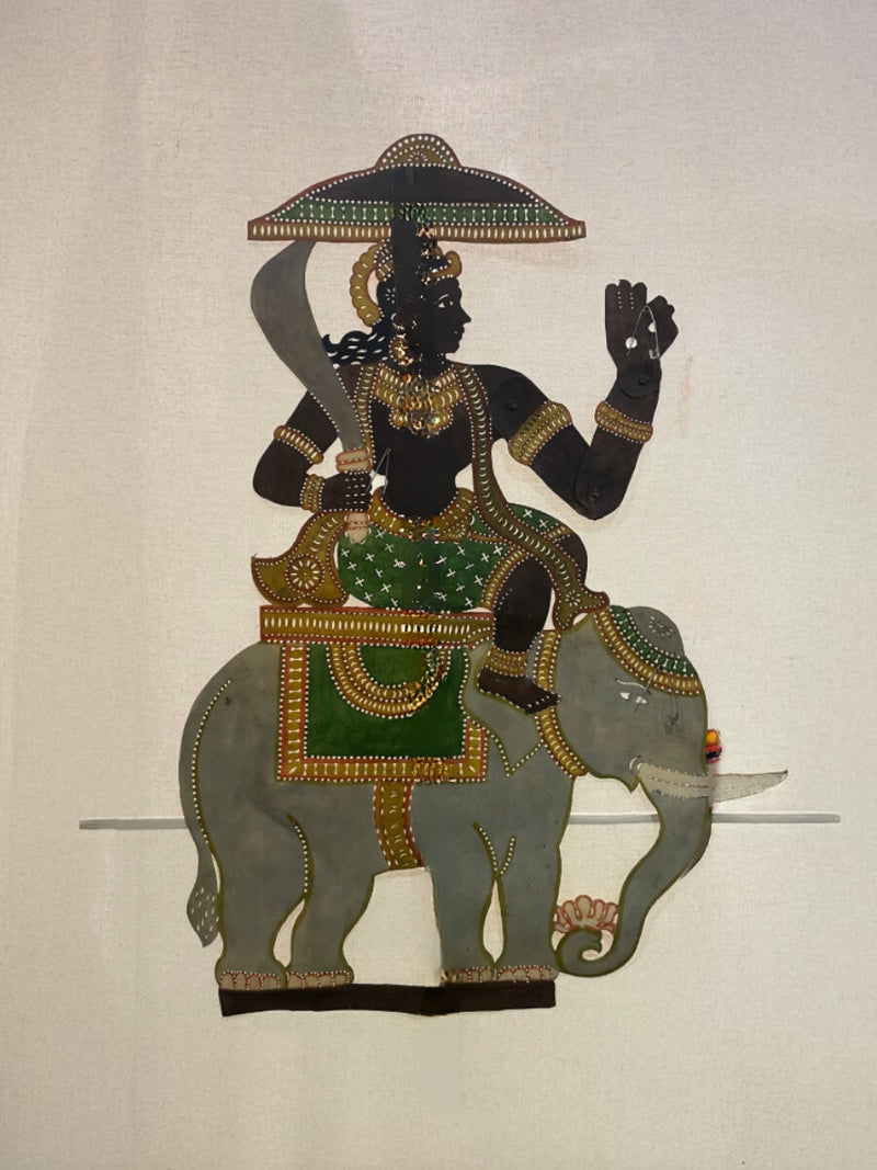 Malyamanam, Yudhajit, Devendra in Leather Puppetry by Rajeev Pulavar