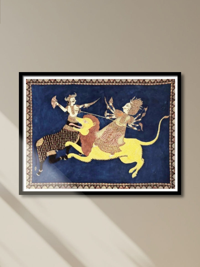 Shop Durga Mata in Mata ni Pachedi by Vasant Manubhai Chitara