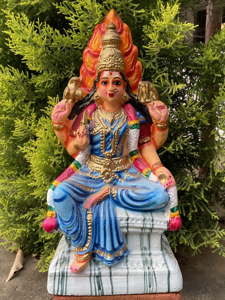 Shop Karumari Amman (goddess of smallpox, health and cure) Golu Doll by Jaisurya