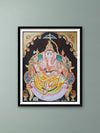 Shop Lord Ganesh's Majesty: Mysore Painting by Dr. J Dundaraja
