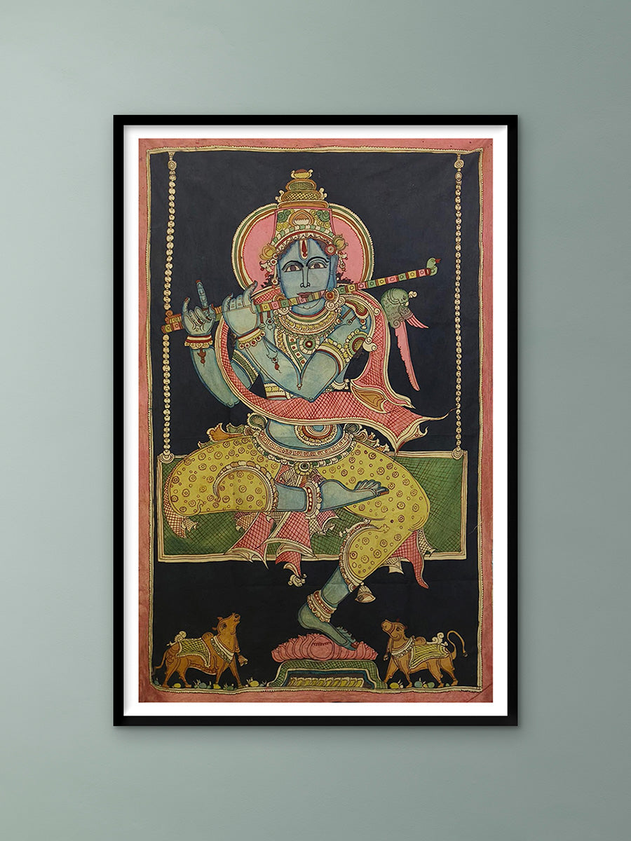 Shop Lord Krishna In Kalamkari by D Laxmi Amma