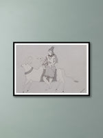 Shop Lord Shiva and Nandi in Jogi Art by Govind Bhai Bharthri