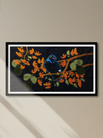 Shop Majestic Bird in Batik and Kantha by Kartik Manna