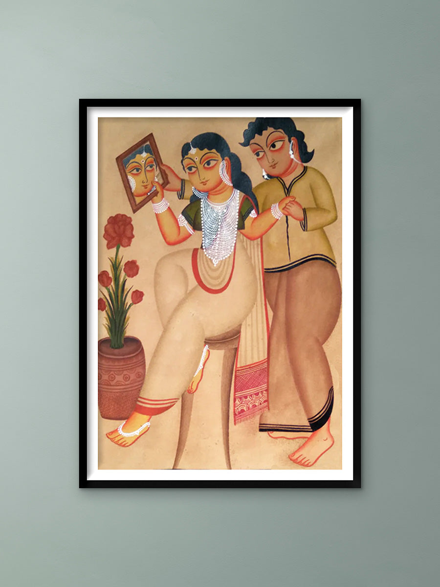 Shop Mirror of Love: Kalighat Art by Bapi Chitrakar