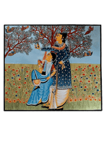 Buy Couple in Kalighat painting by Uttam Chitrakar