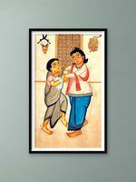 Shop Rhythms of Love in Kalighat Painting by Bapi Chitrakar
