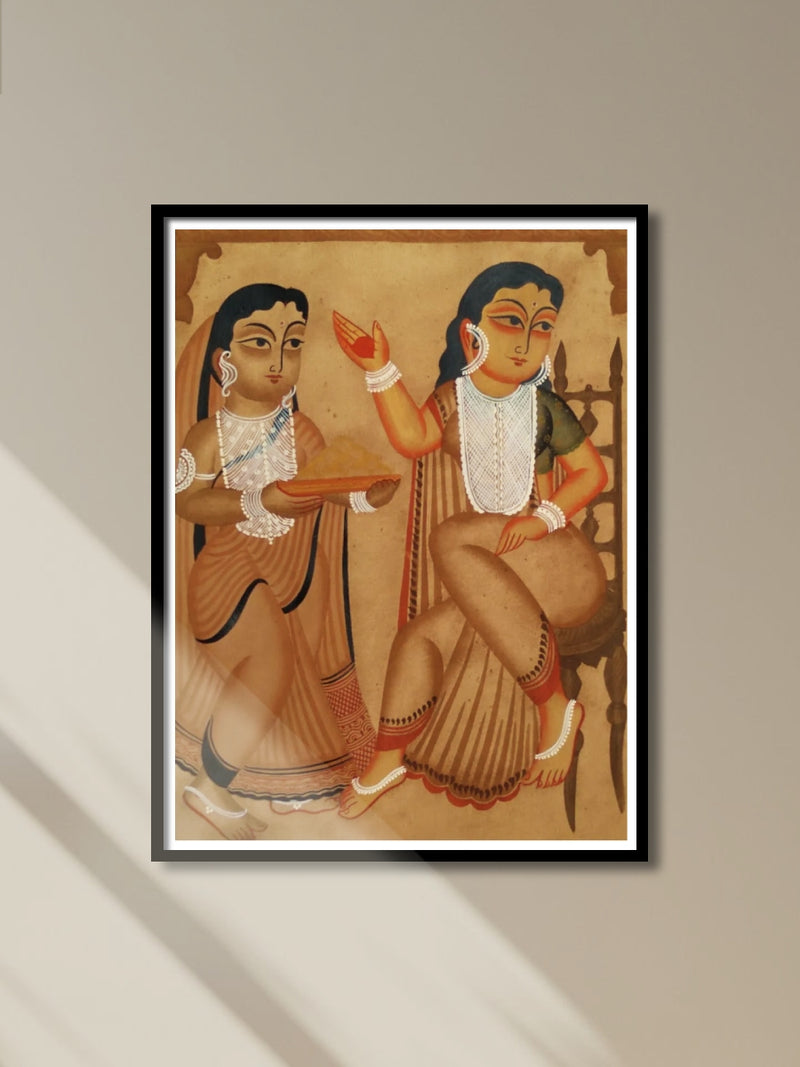 Shop The Art of Hosting:Kalighat Art by Bapi Chitrakar