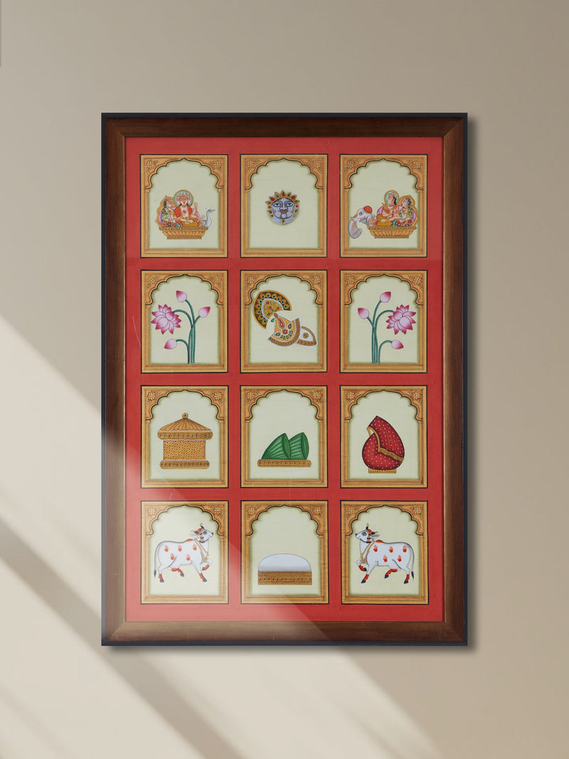 Shop The Divine Ensemble of Shrinathji In Pichwai by Baaya